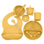 8-Piece Silicone Baby Feeding Set 